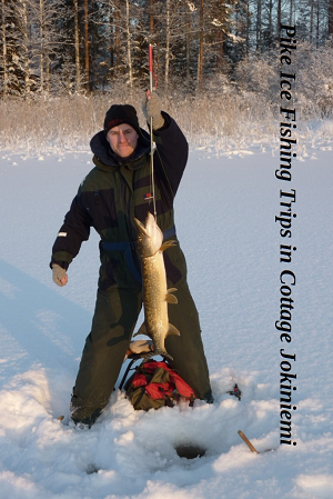 Winter Fishing trips on Lake Saimaa